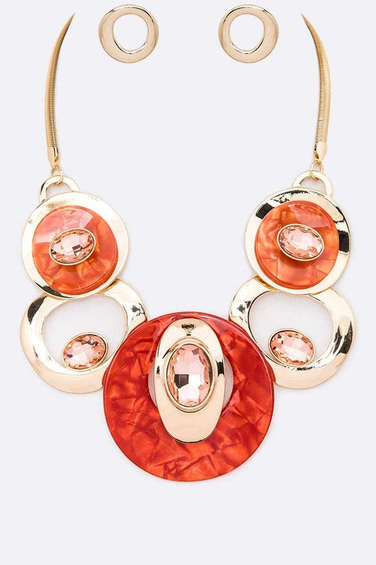 Azorre Statement Necklace Set