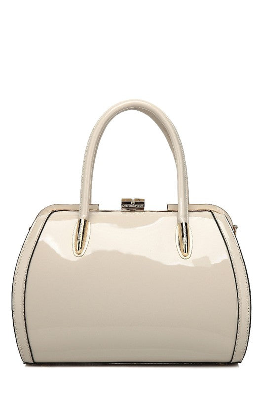Marlina Patent Handbag