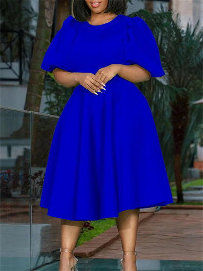 Princess Fit and Flare Midi Dress